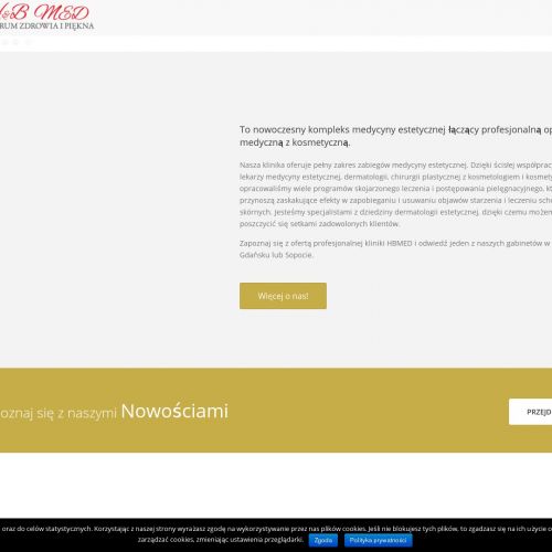 Gdańsk - nieoperacyjna korekcja nosa