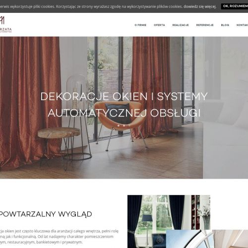 Nowoczesna dekoracja okien w Poznaniu