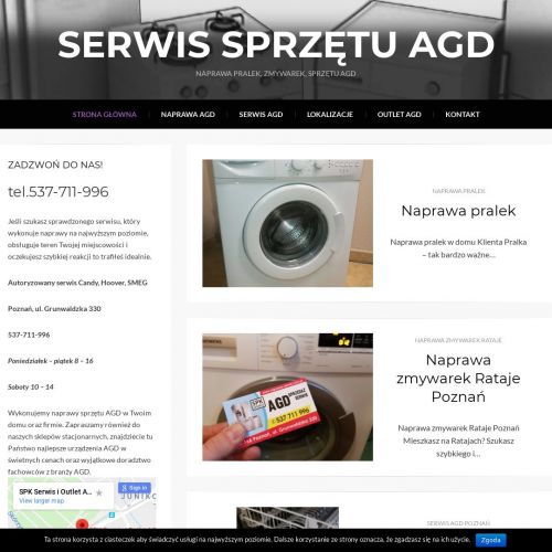 Serwis sprzętu agd w Poznaniu