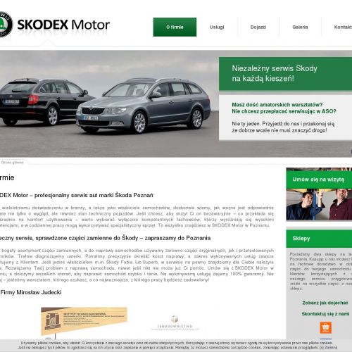 Poznań - skoda części