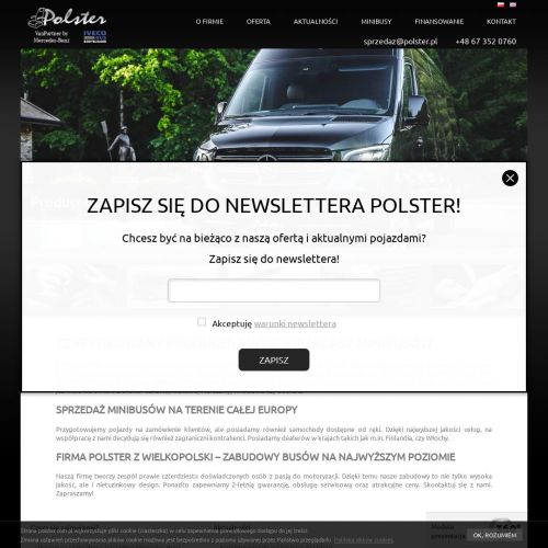 Mercedes minibus w Pile