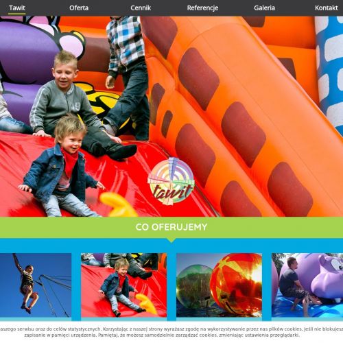 Dmuchane zjeżdżalnie cena