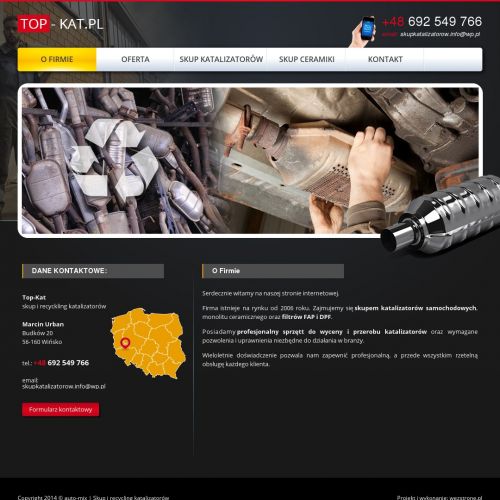 Recykling katalizatorów samochodowych w Szczecinie