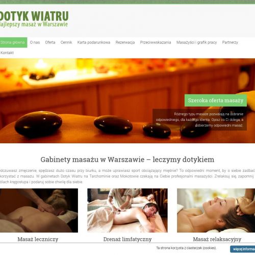 Masaż limfatyczny - Warszawa