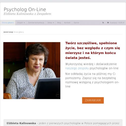 Konsultacje psychologiczne online dla dorosłych