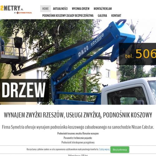 Podnośnik koszowy rzeszów wynajem w Rzeszowie