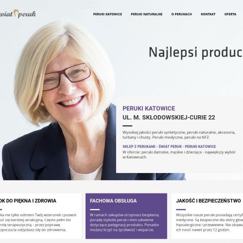 Peruka naturalna - Gliwice