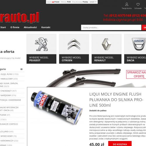 Klocki hamulcowe citroen