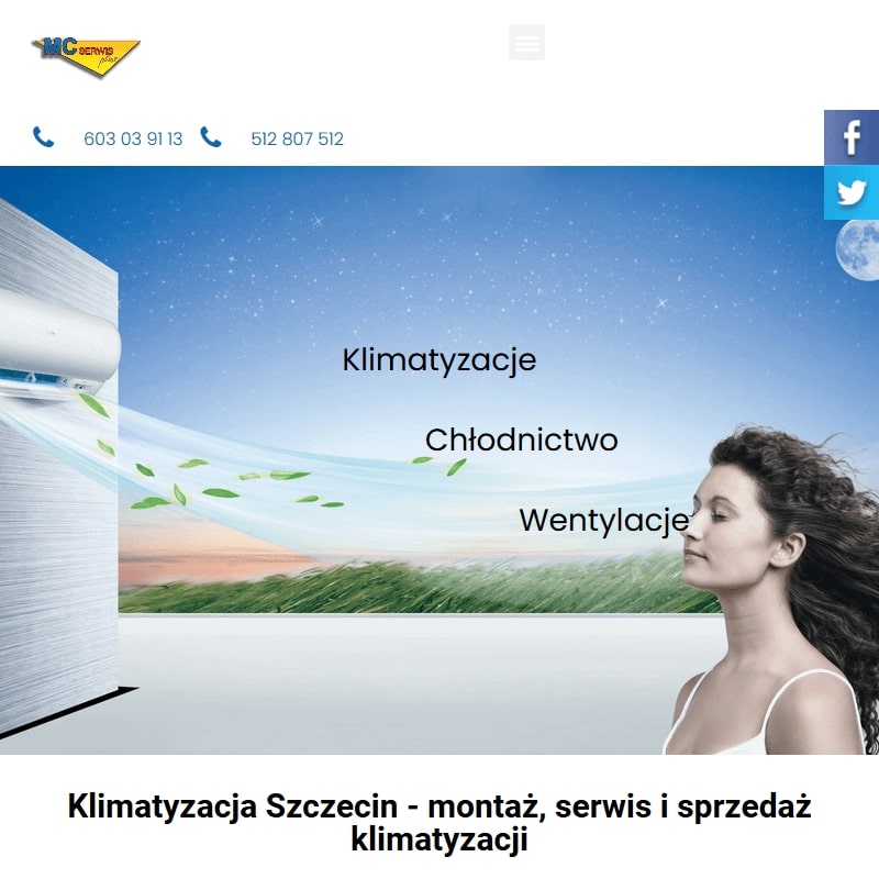 Klimatyzatory przenośne - Gryfice