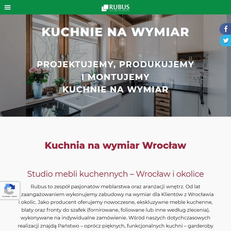 Wizualizacja kuchni - Wrocław