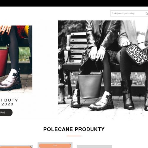 Czółenka na niskim słupku