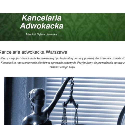 Kancelaria adwokacka warszawa wola w Warszawie