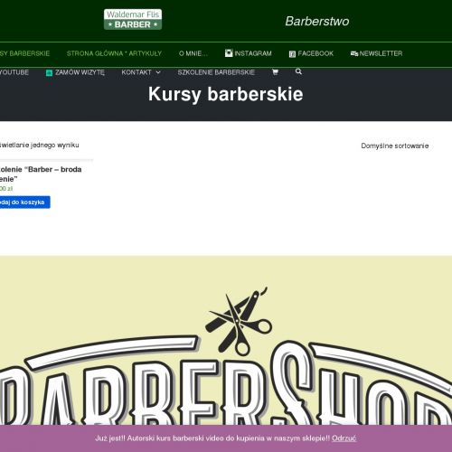 Kurs barberski online w Wrocławiu