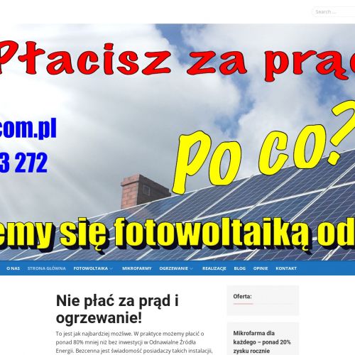 Fotowoltaika dla firm pomorskie