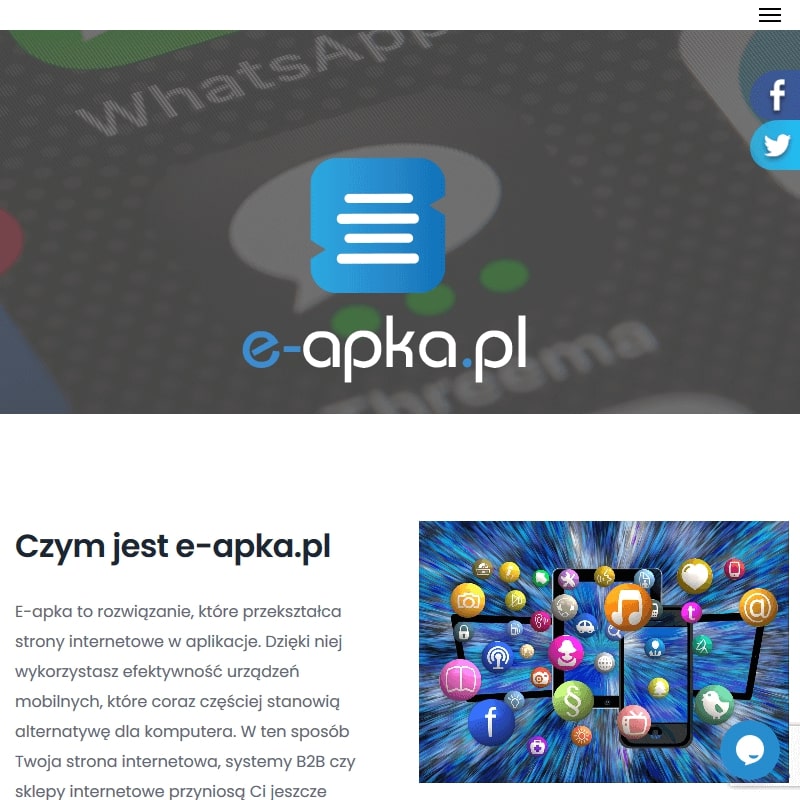 Tworzenie aplikacji mobilnych dla stron