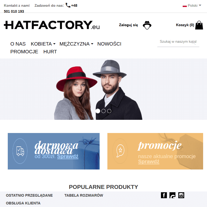 Kapelusze czapki - Warszawa