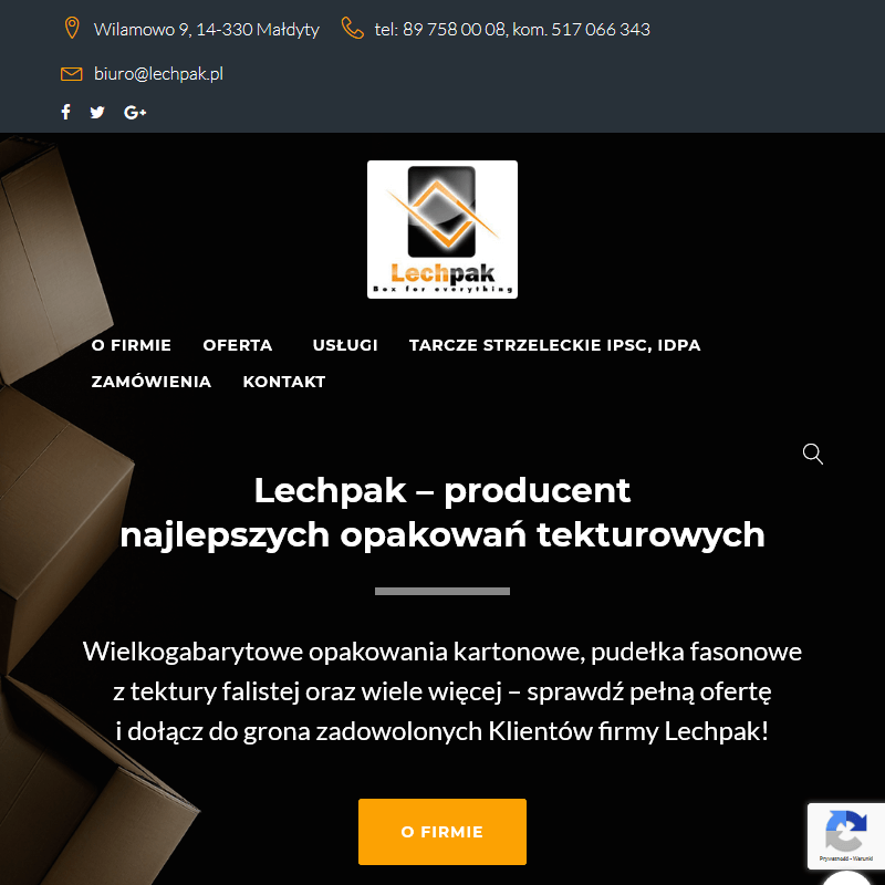 Producent pudełek kartonowych