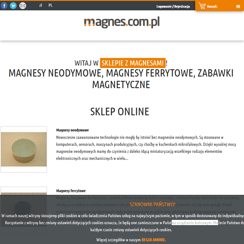 Magnes neodymowy Kraków