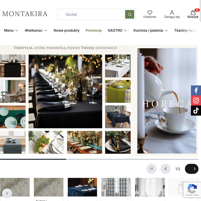 Obrusy gastronomiczne białe