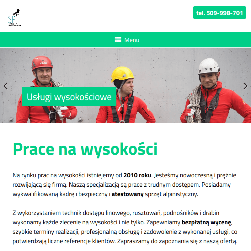 Malowanie na wysokościach w Krakowie