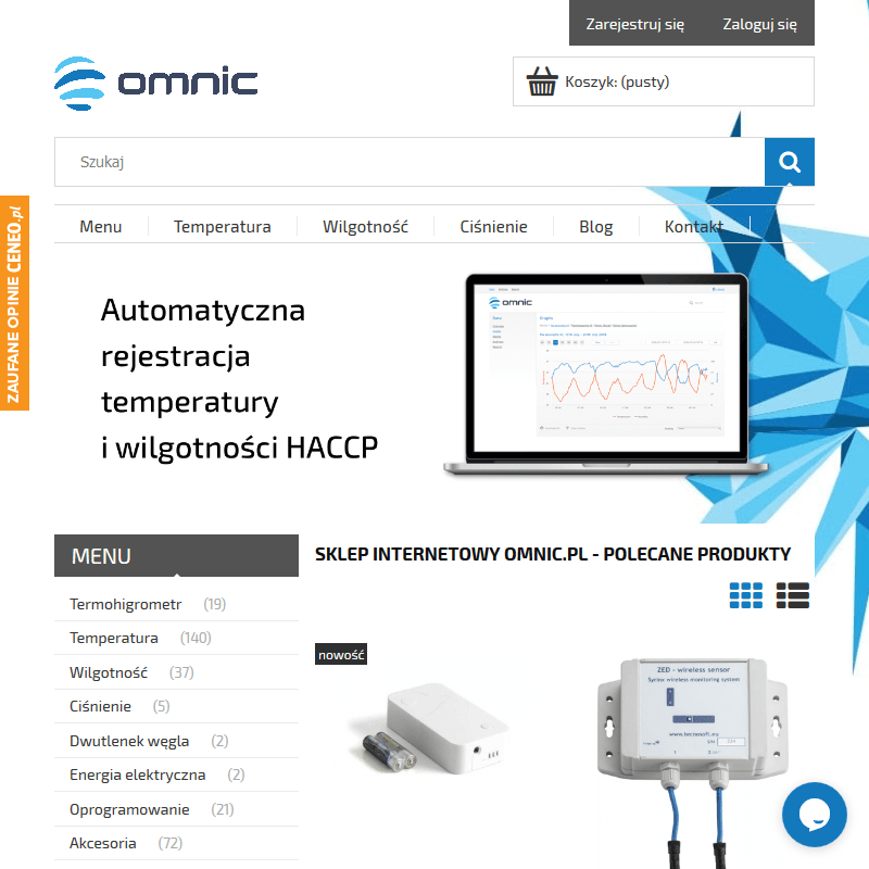 Rejestrator temperatury do sterylizacji - Warszawa