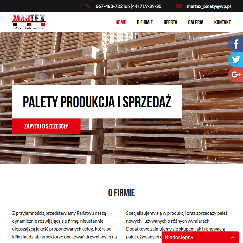 Producenci palet w Wrocławiu