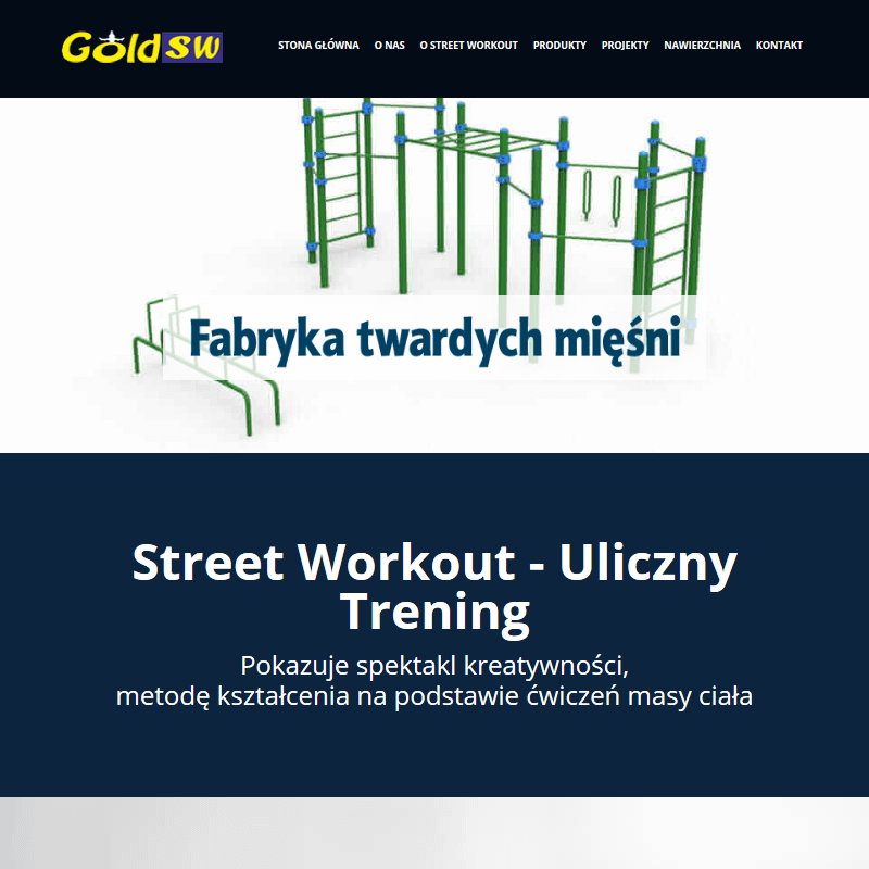 Street workout urządzenia